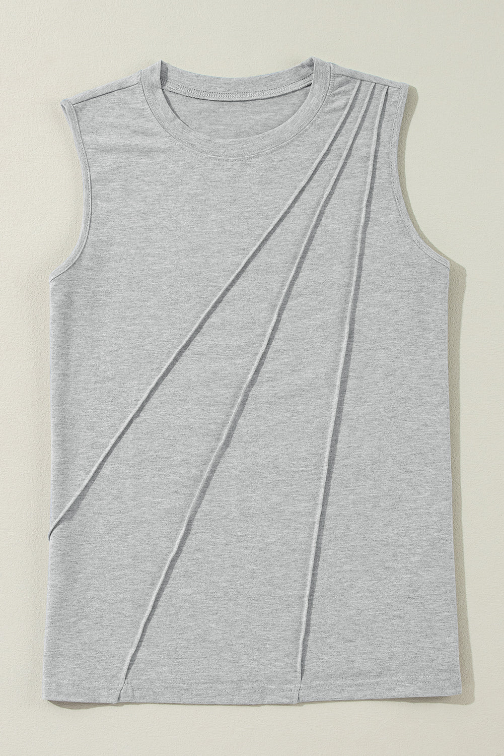 Helen Tank Top-Gray